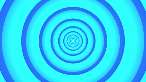 abstract white and blue color gradient circle background.4k animation