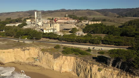 davenport california cement plant, no longer in use