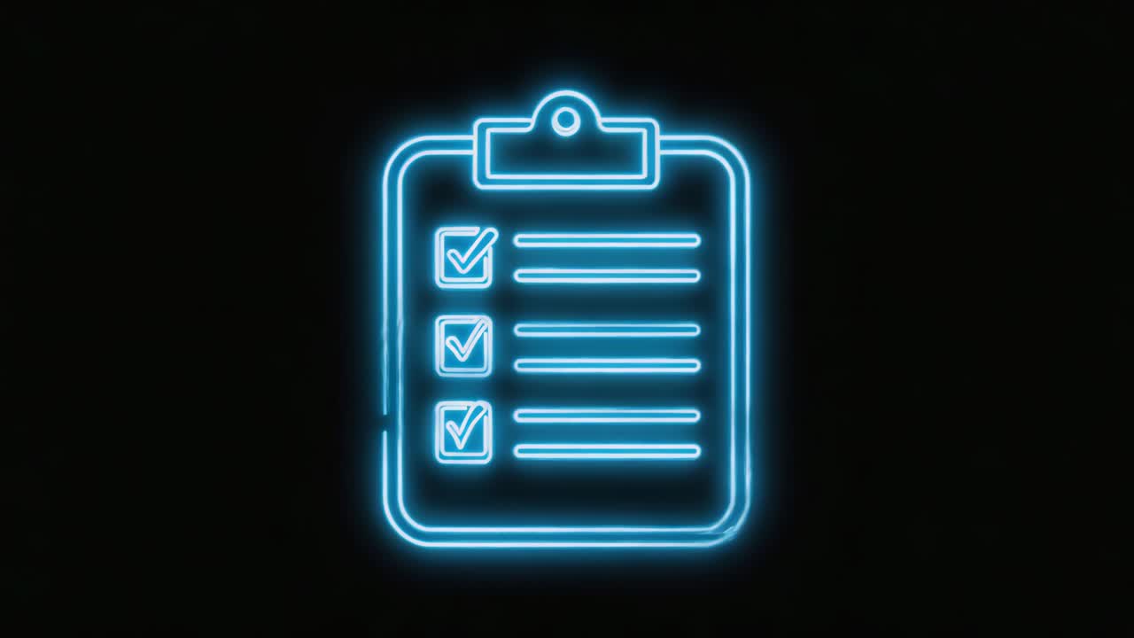 Neon checklist