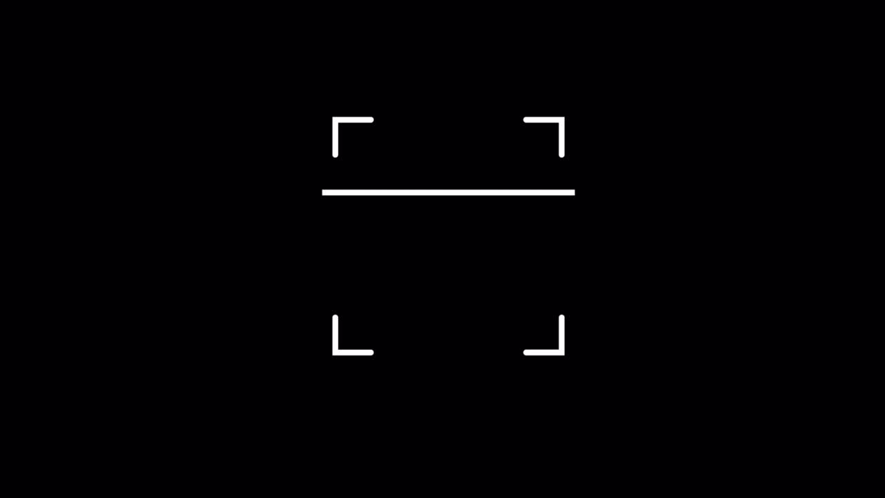 Animated Barcode Scanner Graphic on Black Background
