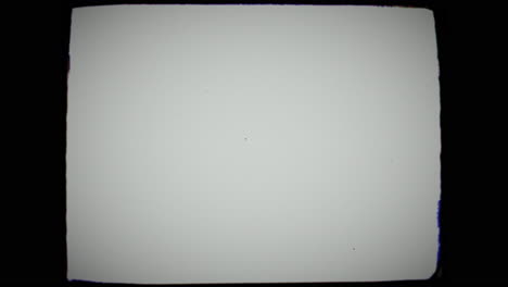 real 35mm 4x3 film frame overlay - dirty and old