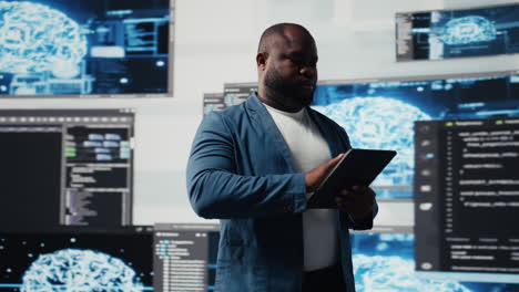 black software expert focusing on programming language for innovation
