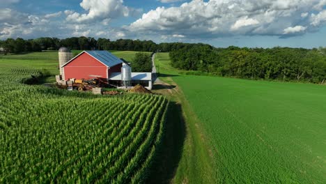 Amerikanische-Farmszene-In-Den-Ländlichen-Usa