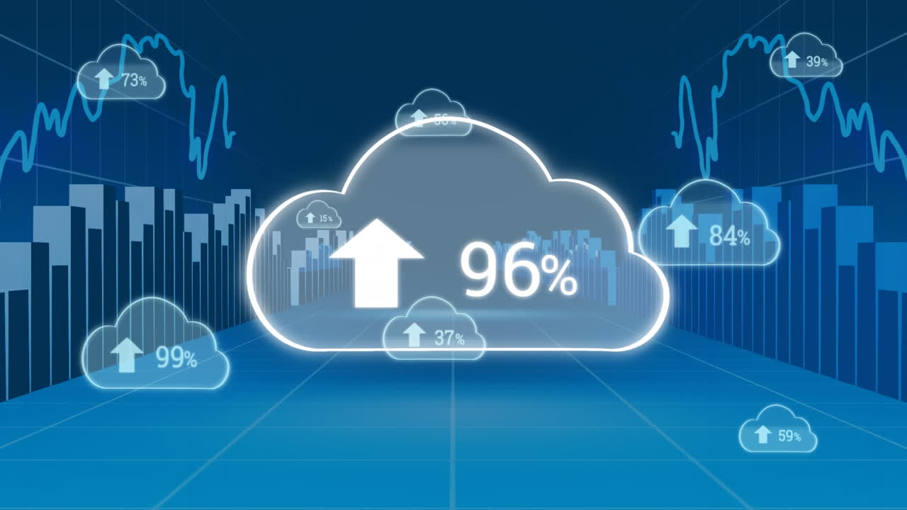 진행 구름과 그래프를 업로드합니다.
