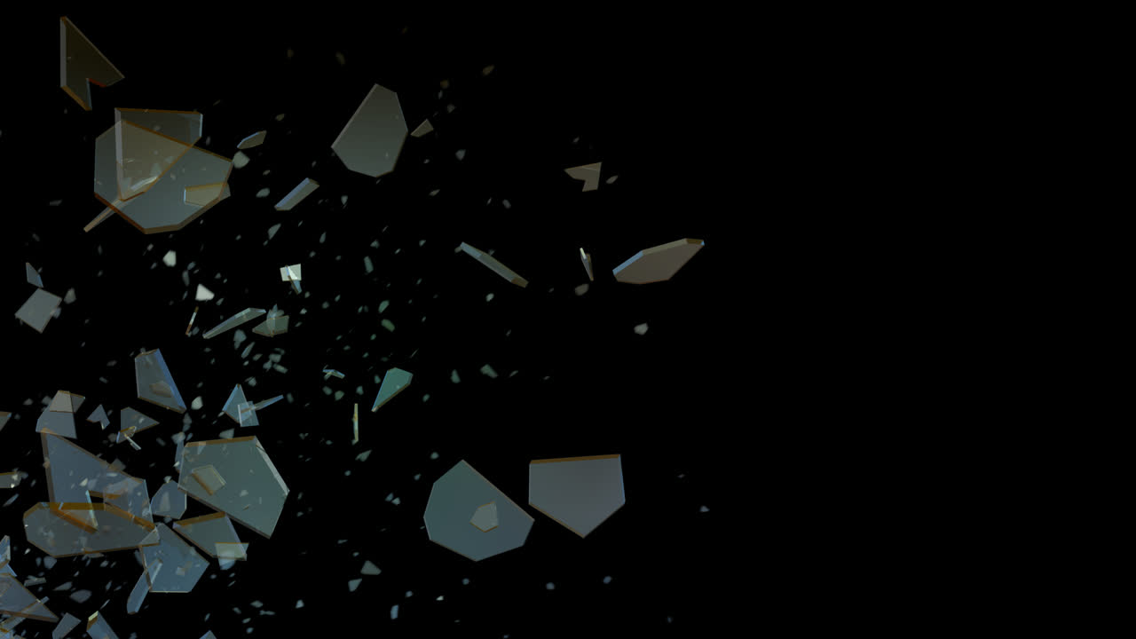 Shattered Glass Explosion