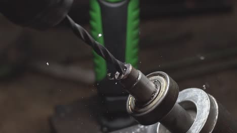 Slow motion drill bit