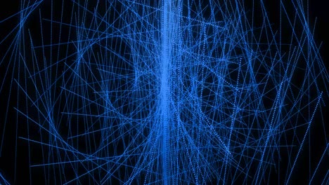 blue color dot shape pattern animation motion graphics