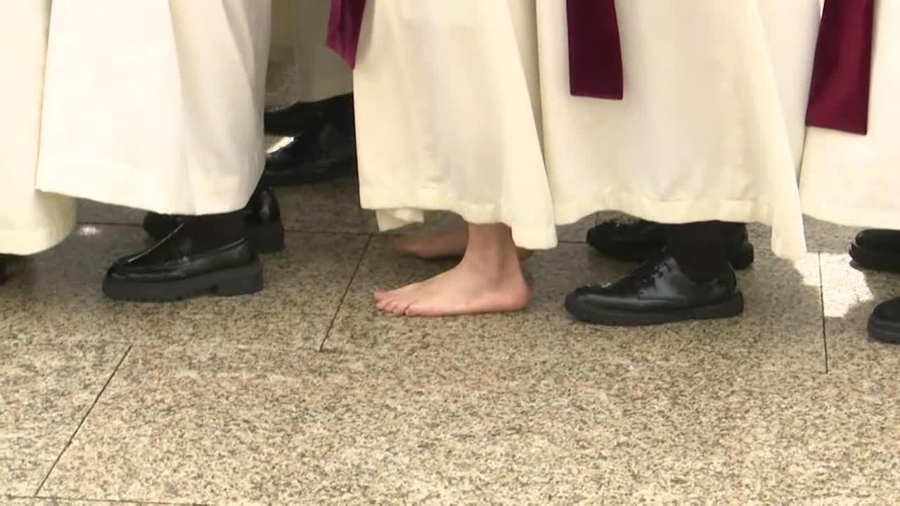 Barefoot Religious Procession