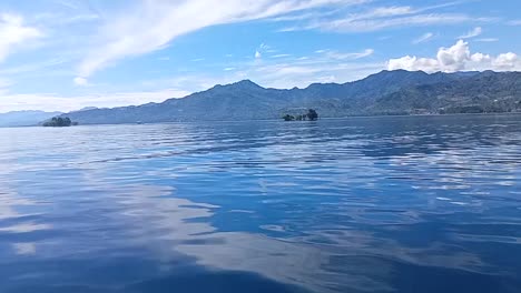 the magical of the sea on karampuang island, mamuju, west sulawesi, indonesia_slow motion