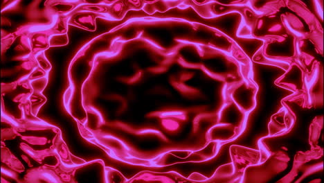 diseño abstracto de fluidos rosados y rojos