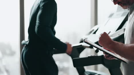 personal trainer, treadmill