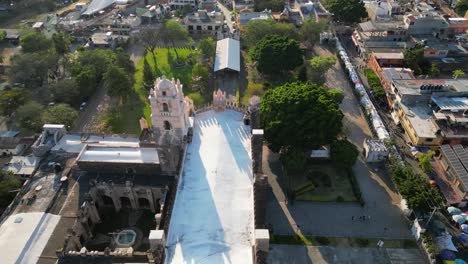 Sobrevolando-Yecapixtla:-Una-Vista-De-Pájaro-De-Este-Encantador-Pueblo-Mexicano