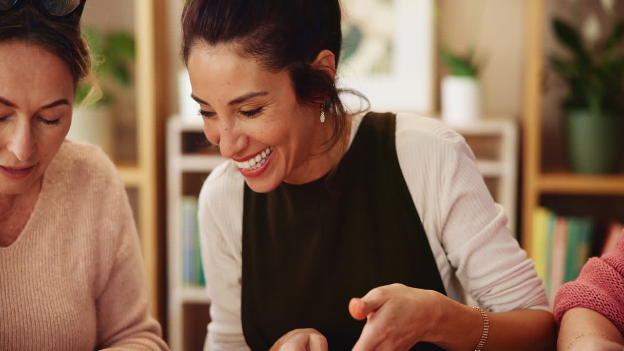 Women enjoying a pottery class