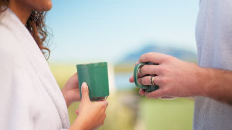 Paar,-Tee-Und-Leute,-Die-Kaffee-Trinken