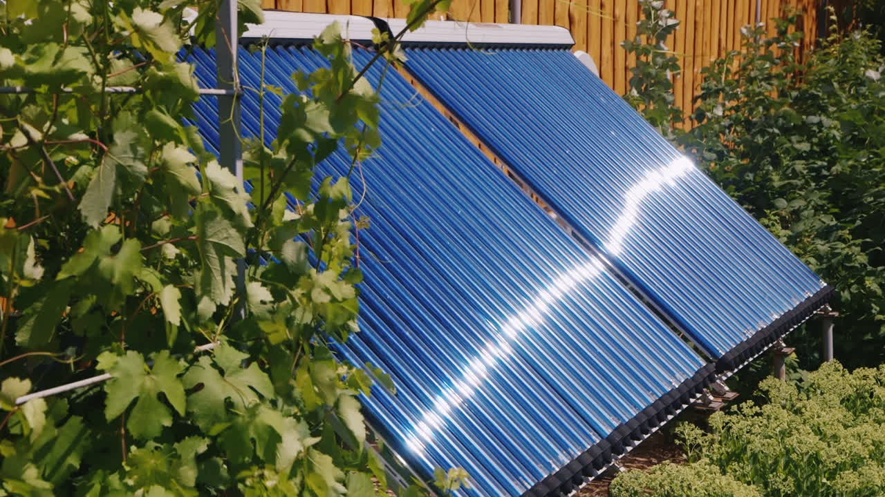 fuentes alternativas de energía limpia - calentamiento de agua a partir de energía solar