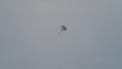parasailing in the skies of south beach, miami, florida.