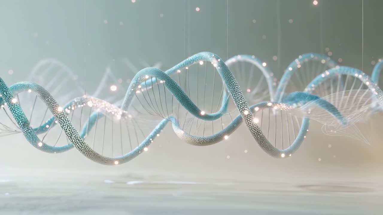 Scientific Visualization of DNA Strands