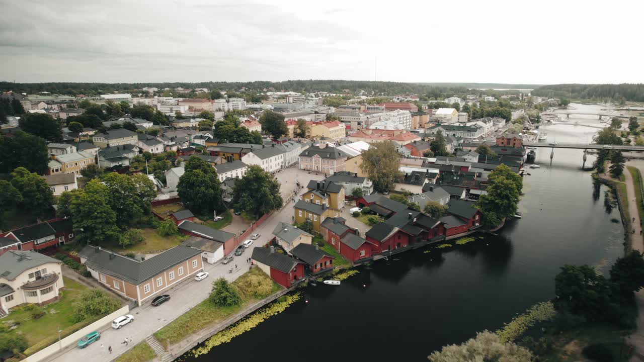 항공기, 드론, 올드 타운 포르부, 핀란드