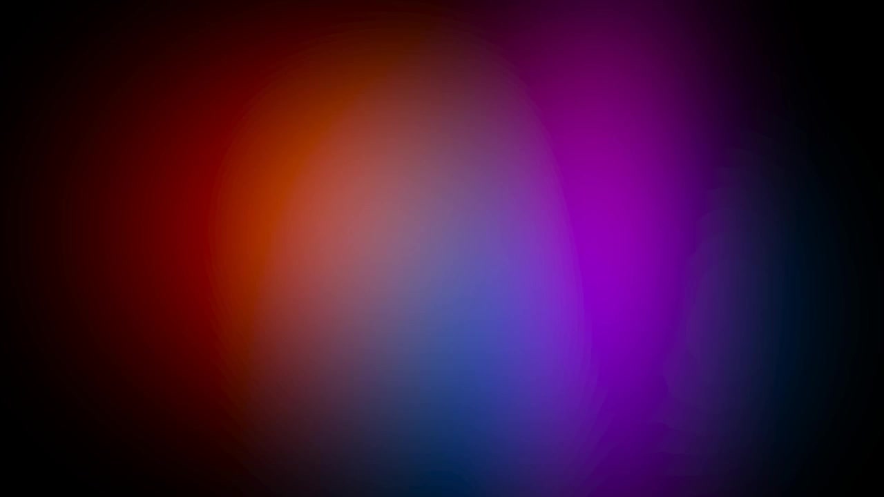 Abstract Light Leaks and Color Transitions on Black Background
