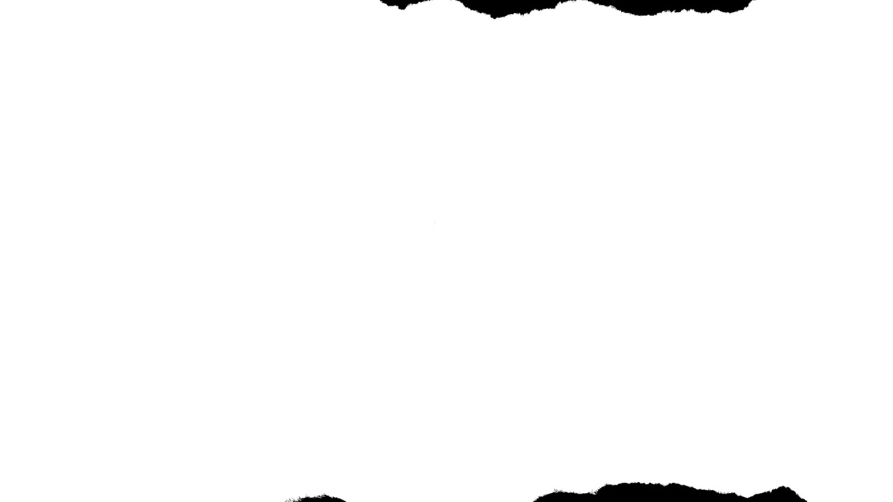 Torn Paper Transition Effect Revealing White Background