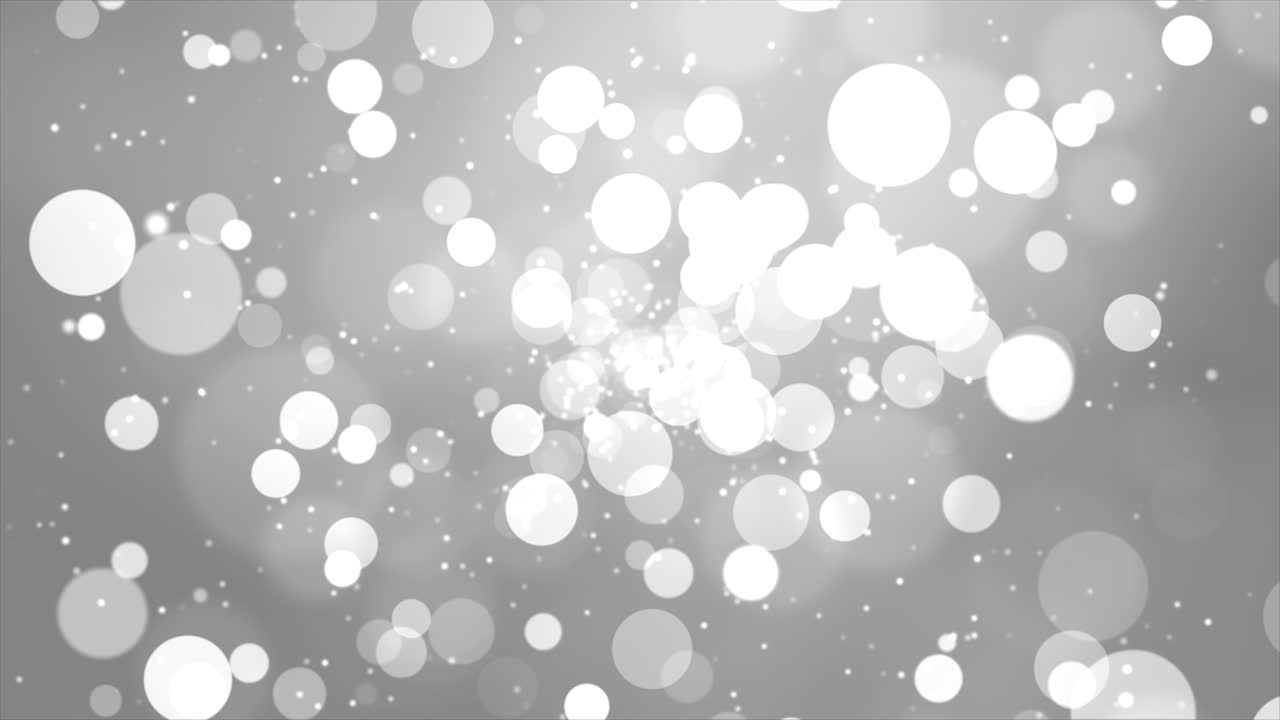 Abstract Gray Bokeh Background