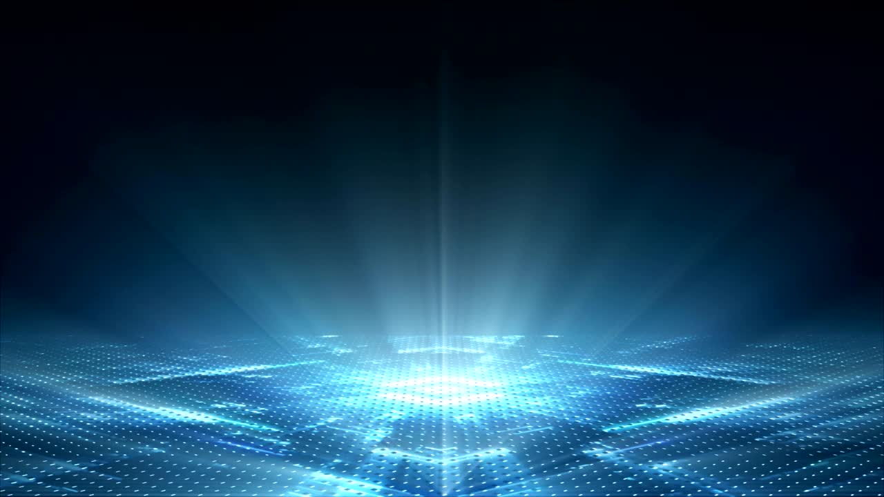 Blue Lights Background Animation