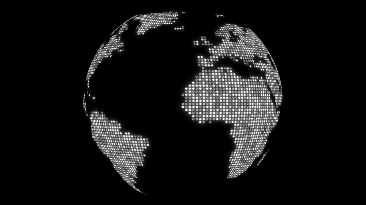 el mapa digital del mundo.