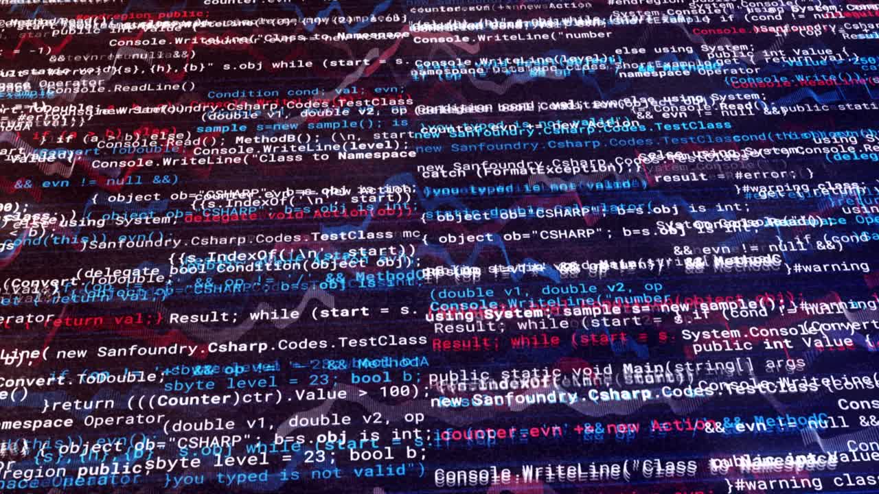 Abstract Computer Code Background