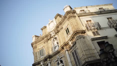 ornate building facade in a european city