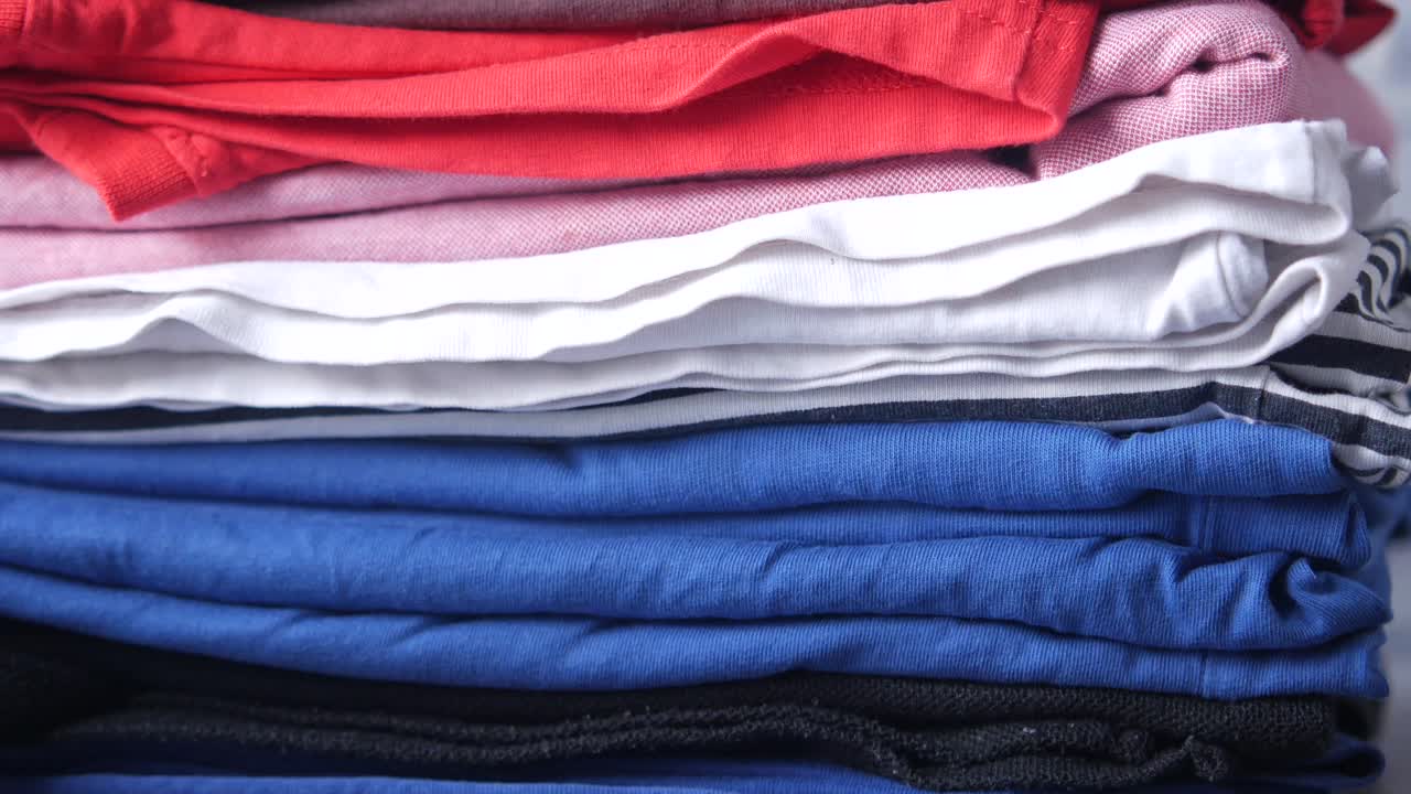 Stack of Folded Clothes