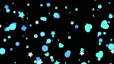 fondo del efecto abstracto de la partícula pop