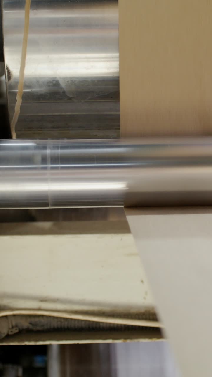 Linha de produção de papel