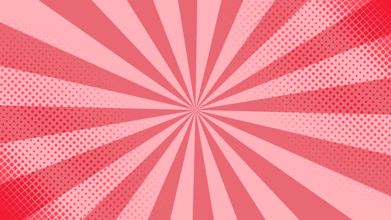 폴카 점과 스피드 라인이 있는 팝 아트 배경