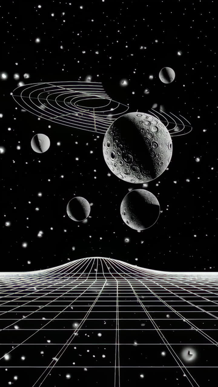 el espacio retro-futurista