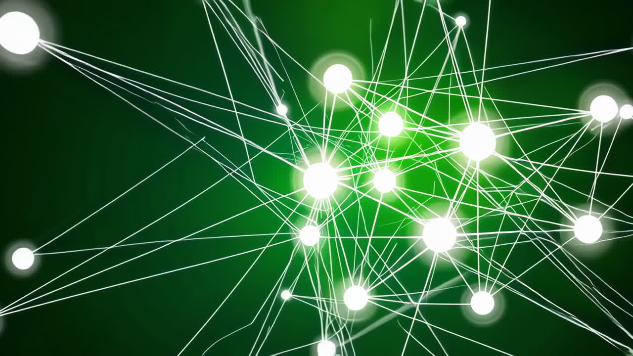 diseño abstracto de la red