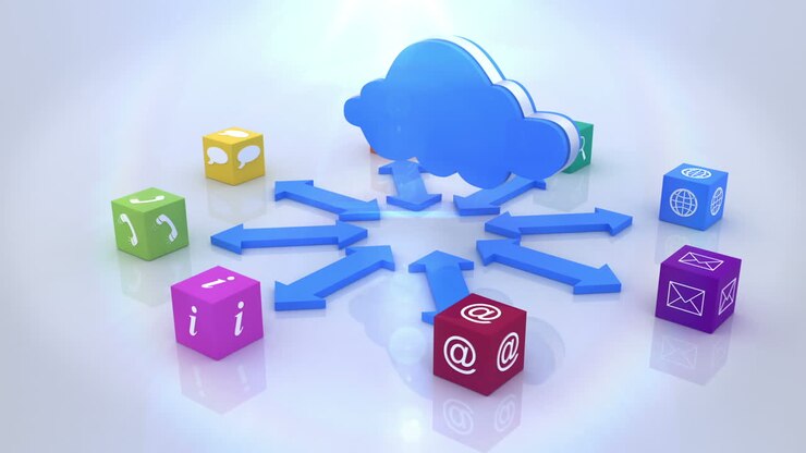 Cloud with computer applications