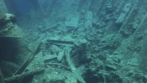 Ss-Thistlegorm-Es-Uno-De-Los-Naufragios-Más-Famosos-Del-Mundo-Que-Transportaba-Equipo-Militar-Durante-La-Segunda-Guerra-Mundial,-Atrae-A-Muchos-Buzos-Por-La-Cantidad-De-Carga-Que-Se-Puede-Ver-Y-Explorar