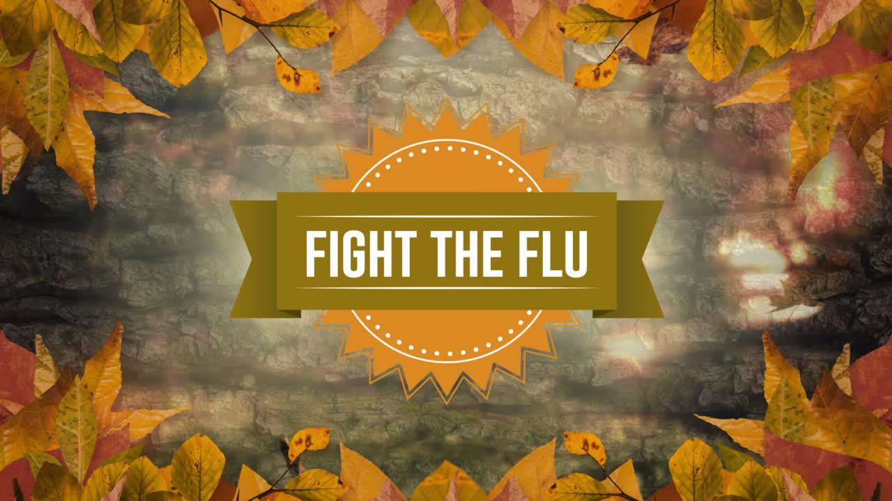 가을의 잎과 싸우는 흡연 텍스트 4k