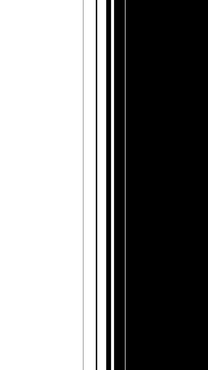 Effetto di transizione astratto con linee verticali bianche e nere