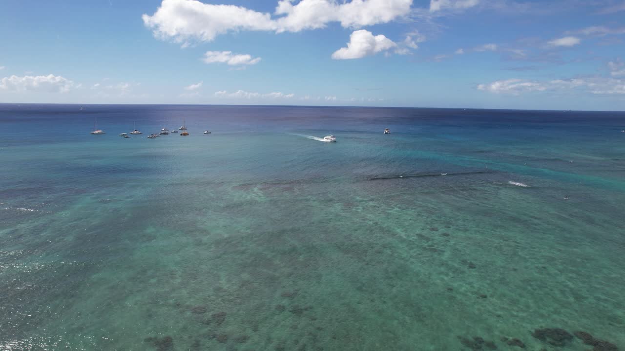 Sailboats At Ala Moana Waikiki