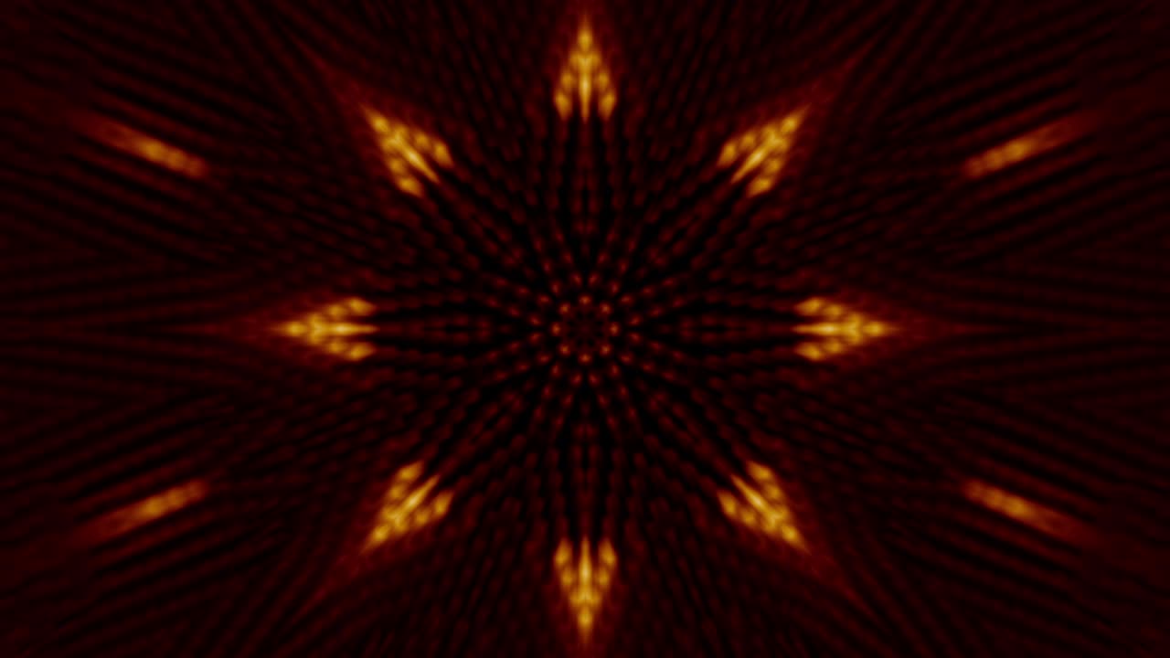 Kaleidoscope Abstract Disco Dance Lights Background, Loop