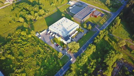 Aerial-view-of-goods-warehouse