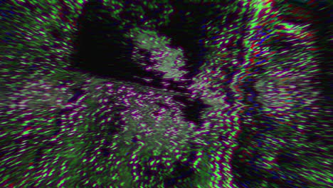 Multicolored vintage futuristic elegant shimmering background. Loop footage