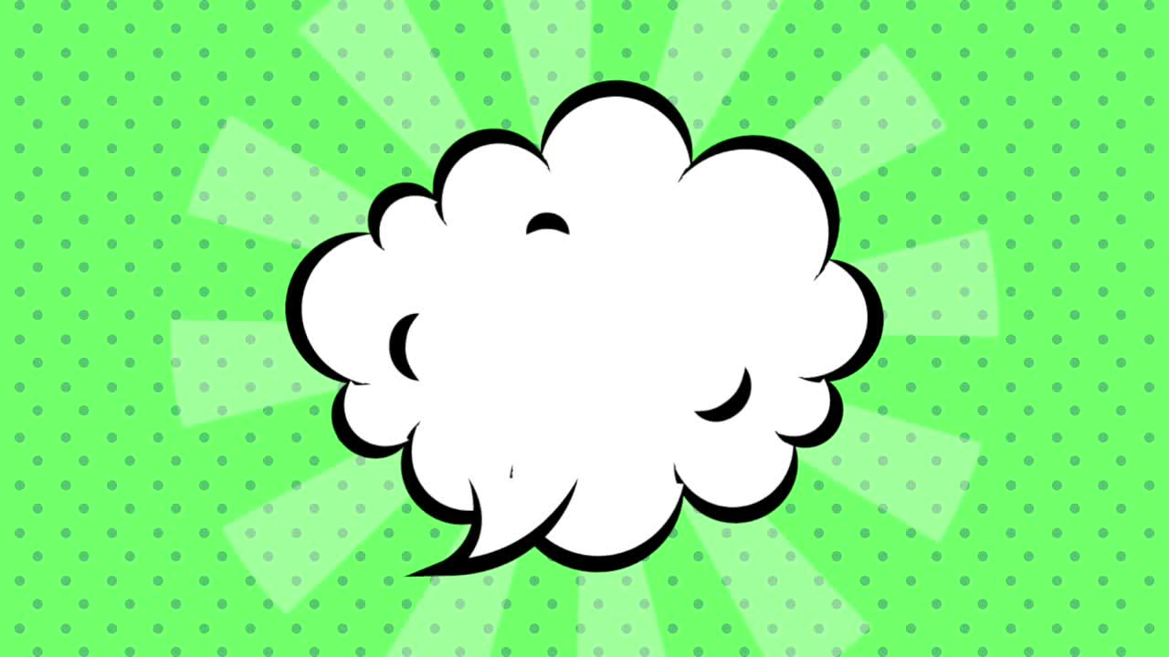 animación de arte pop en hd