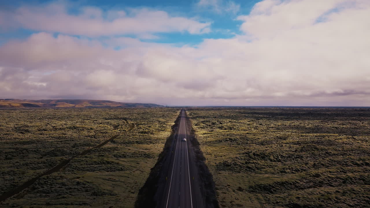Road Trip in Iceland's Lava Fields