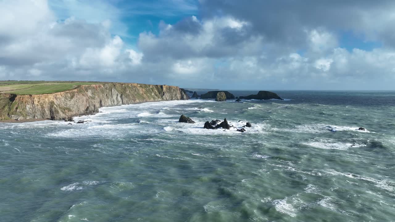 Ireland Epic Locations stormy seascape Copper Coast Waterford dramatic nature