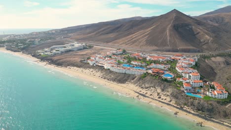 amazing esquinzo beach with endless horizon