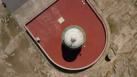 Antenna,-ladder-and-roof-of-lighthouse-beacon