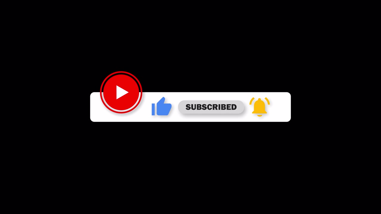 Unique Youtube Subscribe Button Animation