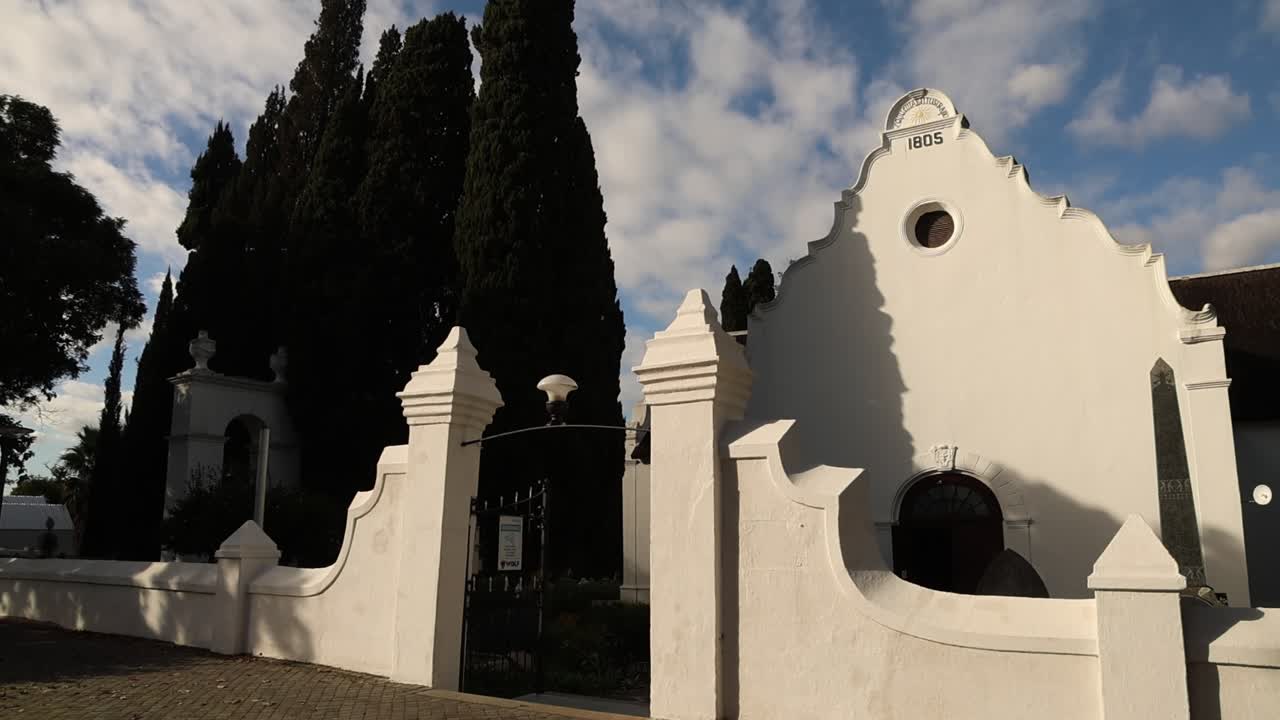 Cape Dutch architecture in the Cape of Good Hope